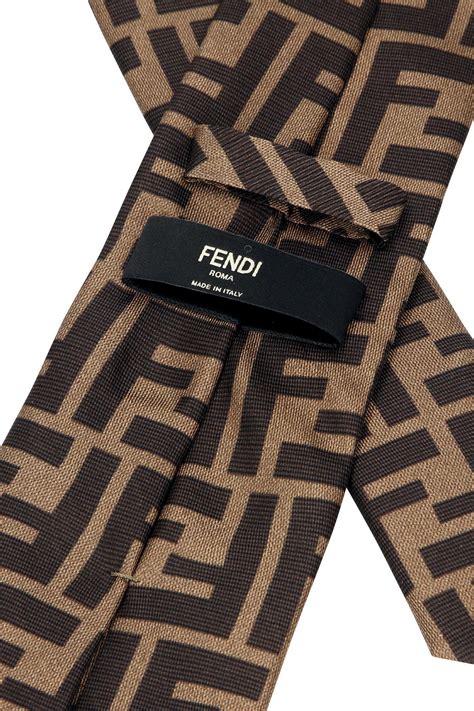 fendi men tie|fendi ties sale.